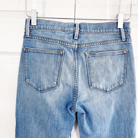 Frame Le High Straight Blind Stitch Jeans in Withers - Picture 10 of 11